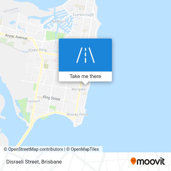 Disraeli Street map