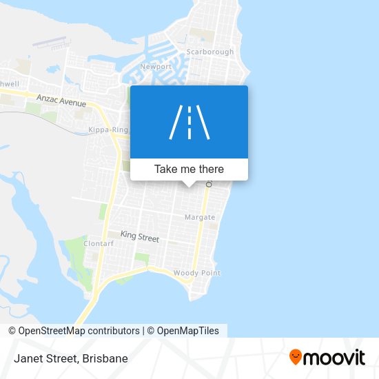 Janet Street map