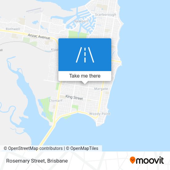 Rosemary Street map