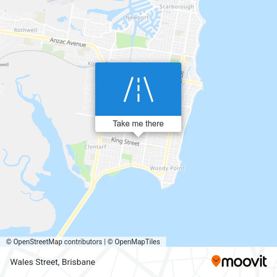 Wales Street map
