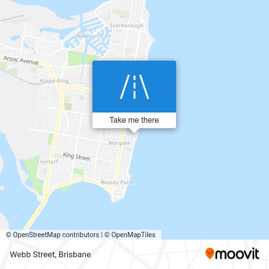 Webb Street map