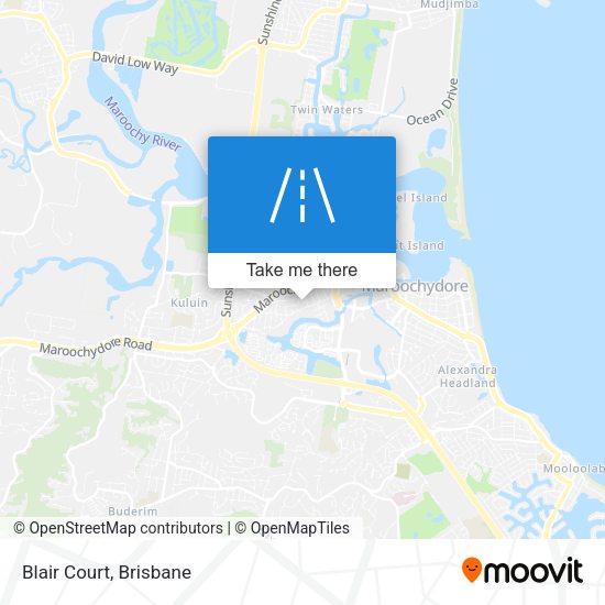 Blair Court map