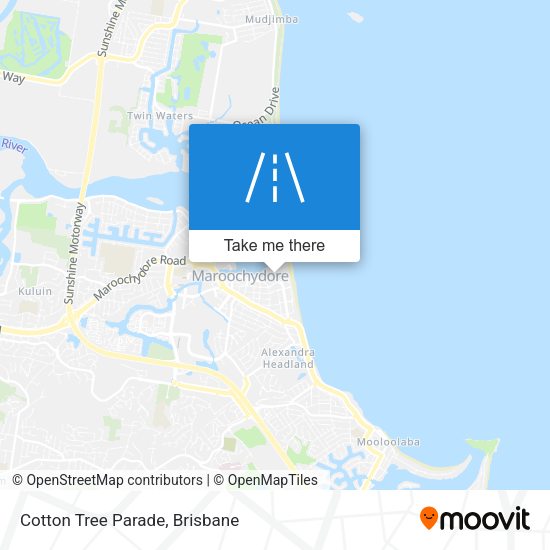 Cotton Tree Parade map