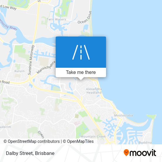 Dalby Street map