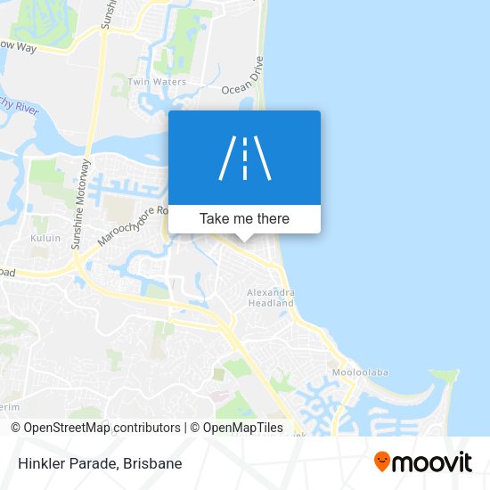 Hinkler Parade map