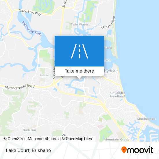 Lake Court map