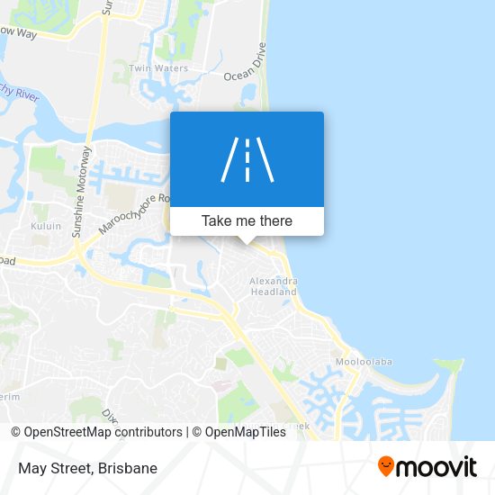 May Street map