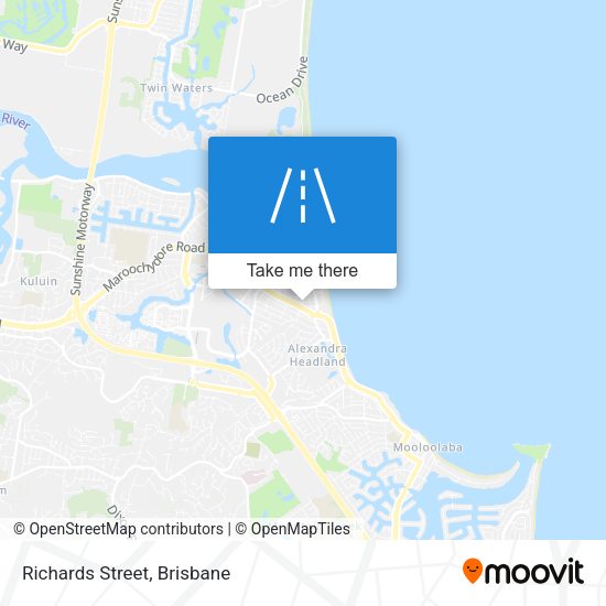 Richards Street map