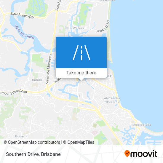 Southern Drive map