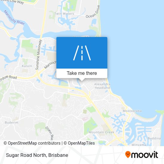 Sugar Road North map