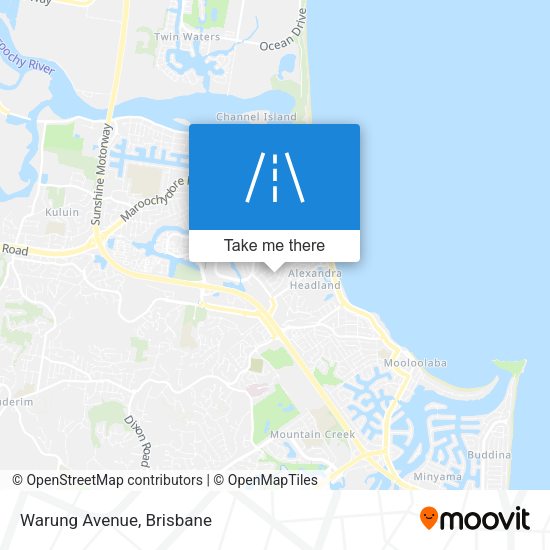 Warung Avenue map