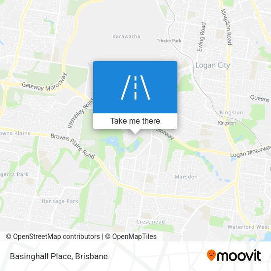 Basinghall Place map