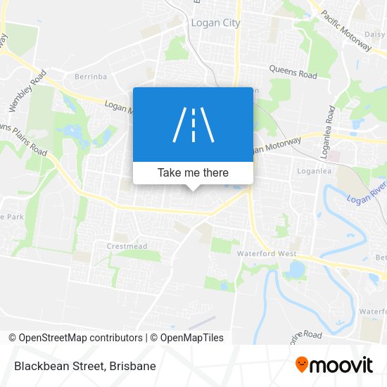Blackbean Street map