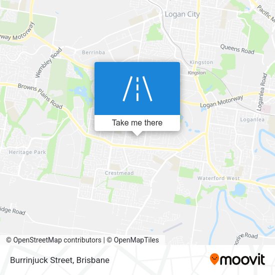 Burrinjuck Street map