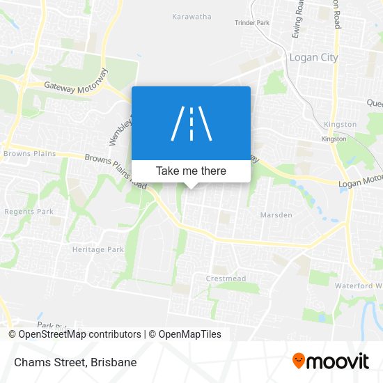 Chams Street map