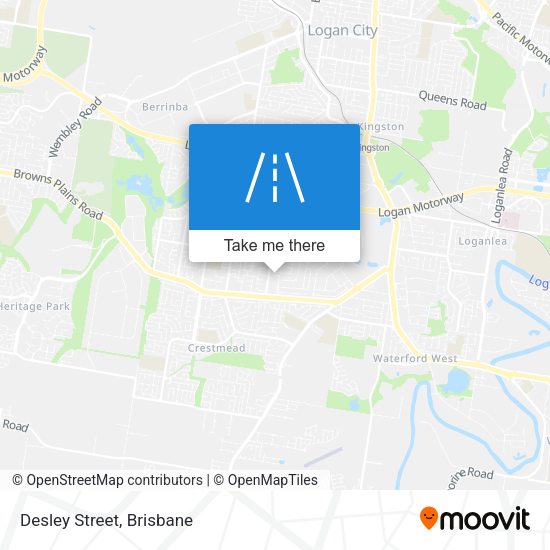 Desley Street map