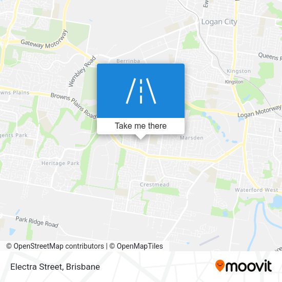 Electra Street map