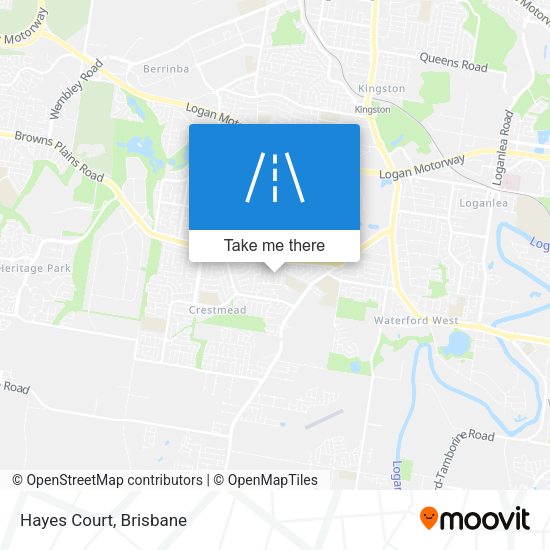 Hayes Court map