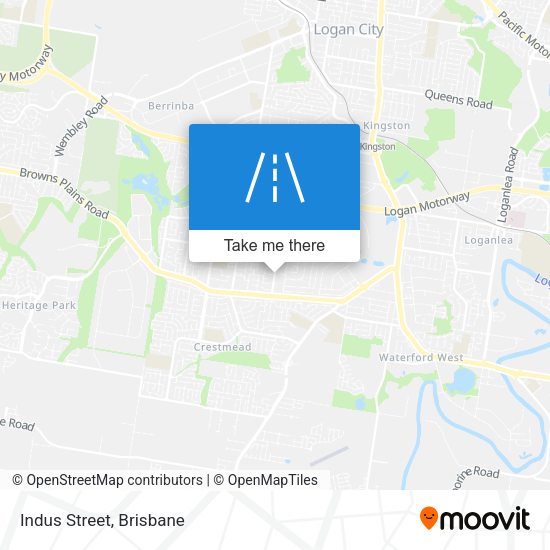 Indus Street map