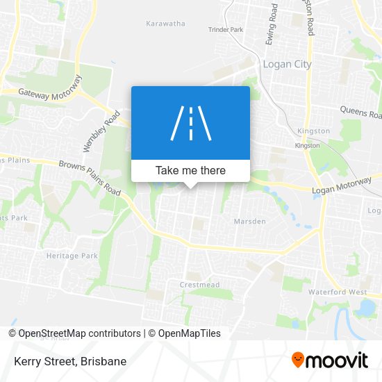 Kerry Street map