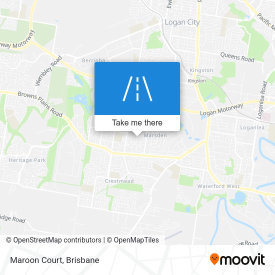 Maroon Court map