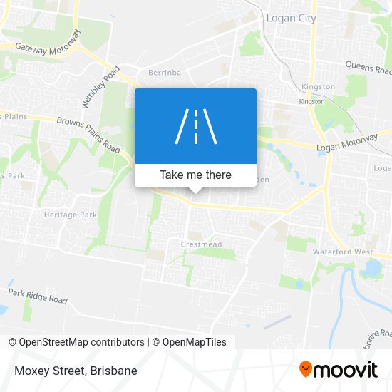 Moxey Street map