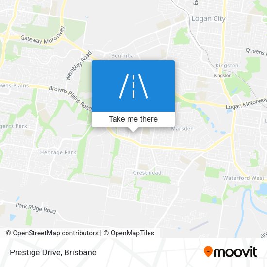 Prestige Drive map