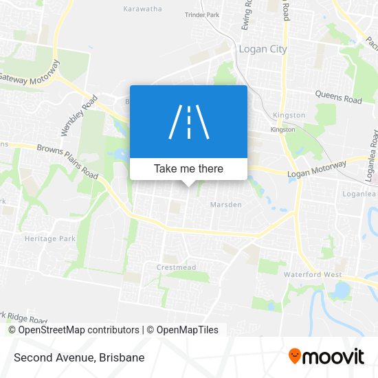 Second Avenue map