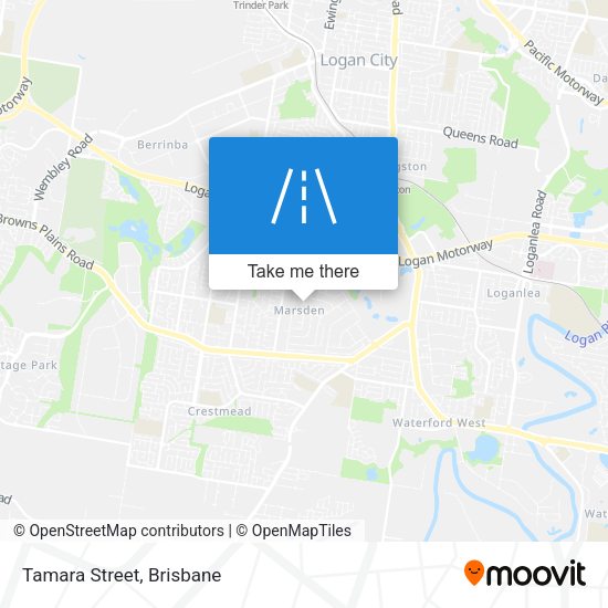 Tamara Street map