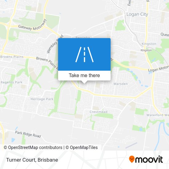 Turner Court map