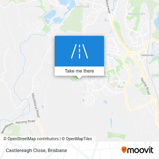 Castlereagh Close map