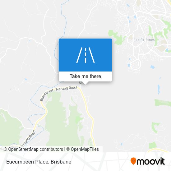 Eucumbeen Place map