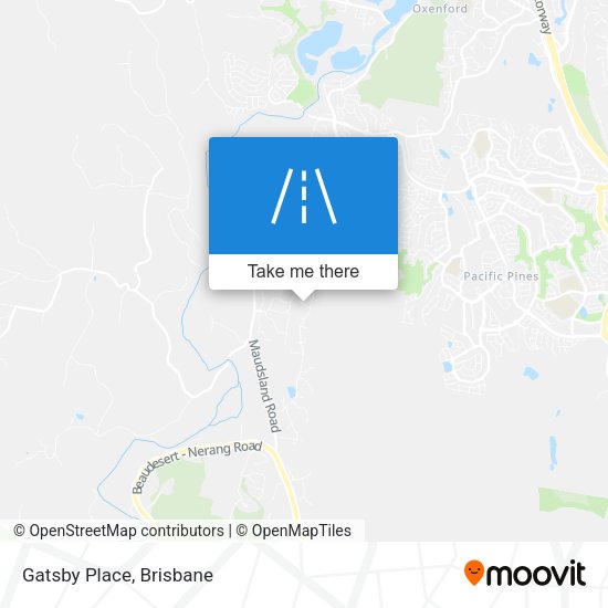 Gatsby Place map