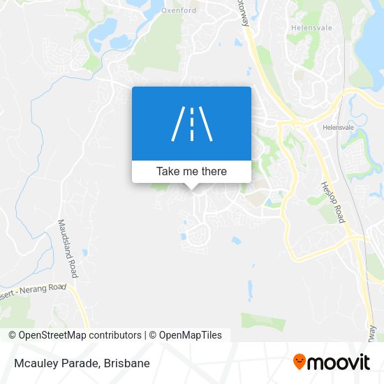 Mcauley Parade map