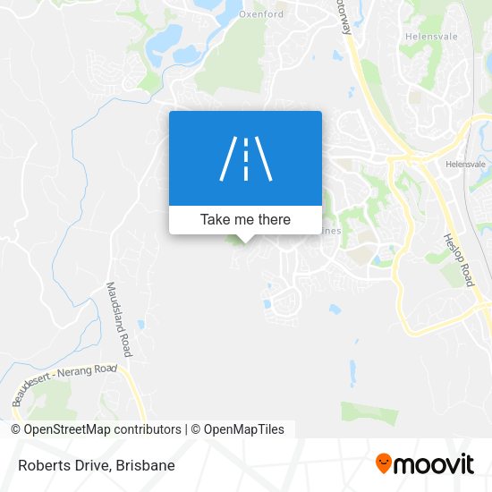 Roberts Drive map