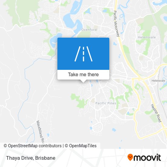 Thaya Drive map