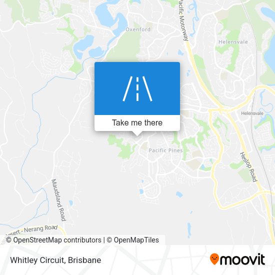 Whitley Circuit map