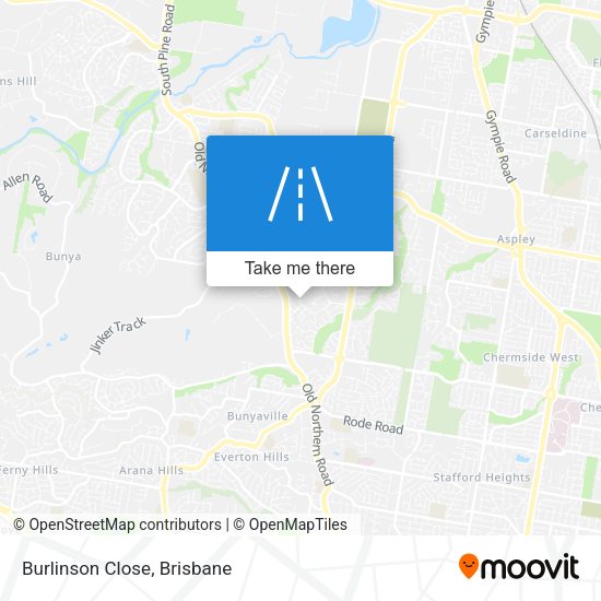 Burlinson Close map