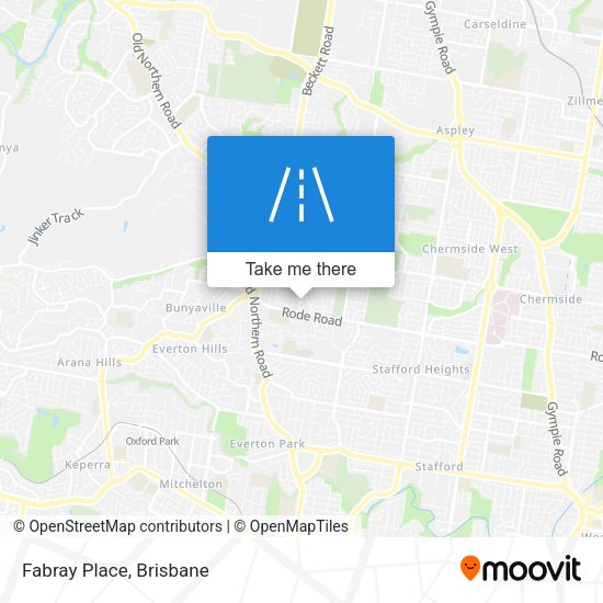 Fabray Place map