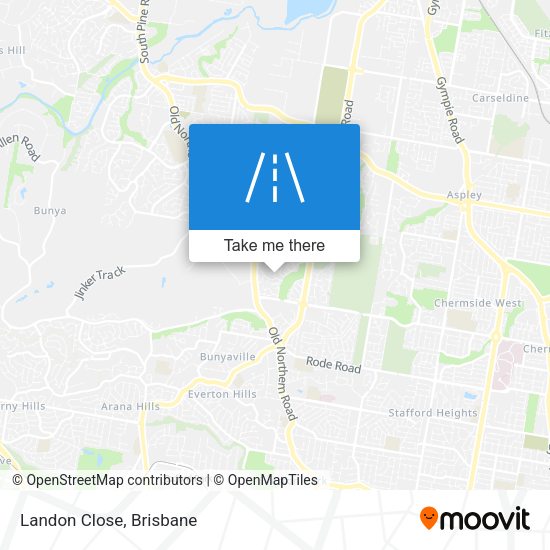 Landon Close map