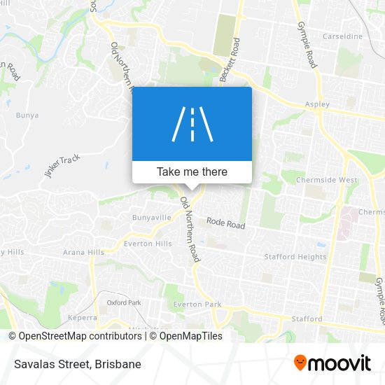 Savalas Street map
