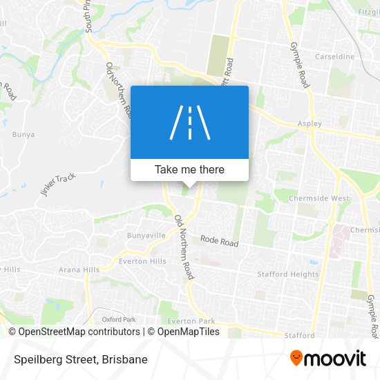 Speilberg Street map