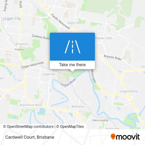 Cardwell Court map