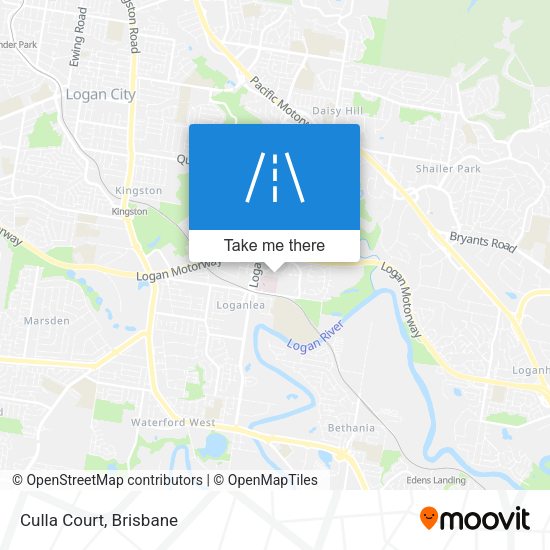 Culla Court map