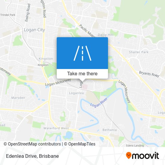 Edenlea Drive map