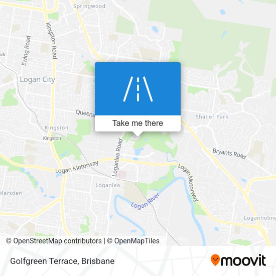 Golfgreen Terrace map