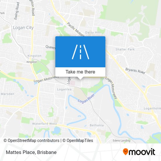 Mattes Place map