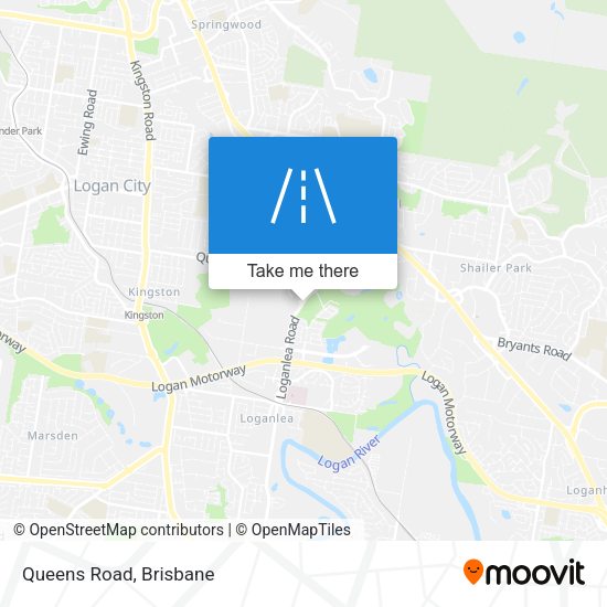 Queens Road map