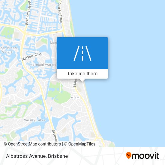 Albatross Avenue map