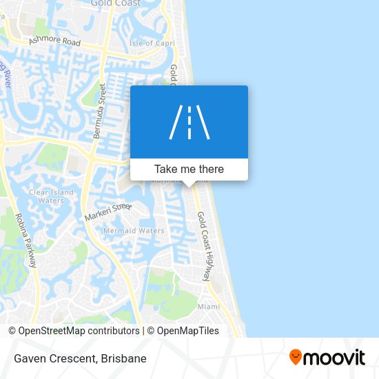 Gaven Crescent map